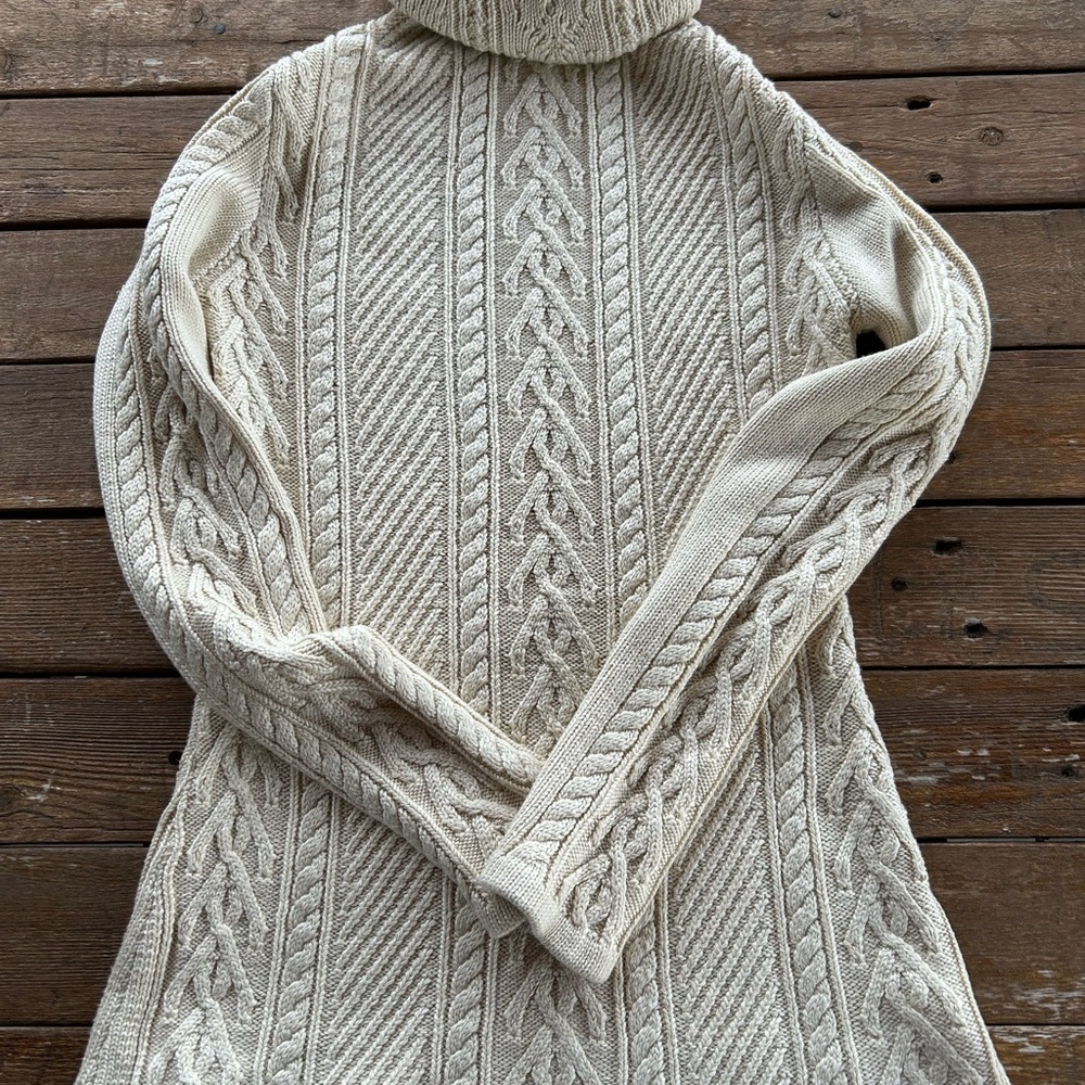 EUC Turtle Neck Tunic Sweater Dress - Picture 2 of 7